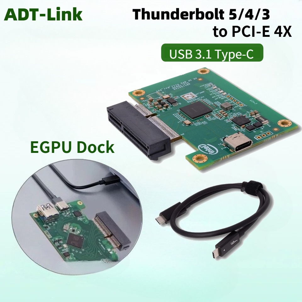 Gpu External Dock Egpu Thunderbolt 4 - Dock Eksternal GPU Thunderbolt 5/4 ke